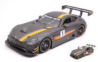 MERCEDES GT3 AMG 2016 RACE VERSION BLACK/YELLOW 1:24