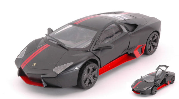 LAMBORGHINI REVENTON 2012 MATT BLACK 1:24