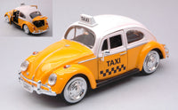 VW BEETLE TAXI YELLOW 1:24