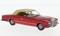 ROLLS ROYCE GHOST VI FRUA DROPHEAD COUPE  1971 RED 1:43