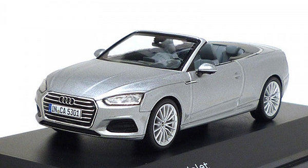 AUDI A5 CONVERTIBLE FLORET SILVER 1:43