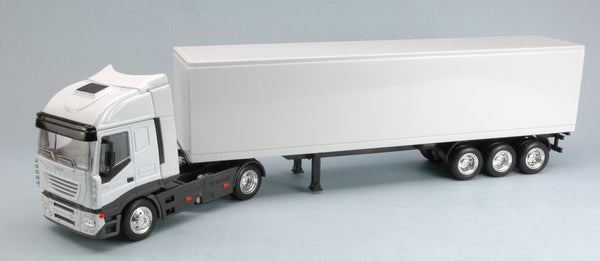 IVECO STRALIS 40  CONTAINER WHITE 1:43