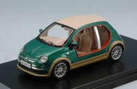 FIAT 500 CASTAGNA EV "KHAMIS GHEDDAFI" 2009 GREEN/WOOD 1:43