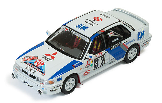 MITSUBISHI GALANT N.32 18th MONTE CARLO 1990 M.GERBER-P.THUL 1:43