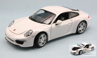 PORSCHE 911 3.8 CARRERA S 2011 WHITE 1:24