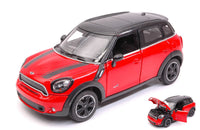 MINI COOPER S COUNTRY (R60) RED/BLACK 1:24