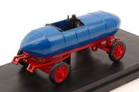 JENATZY "JAMAIS CONTENT" 1899 FIRST ELECTRIC CAR TORINO MUSEUM BLUE 1:43