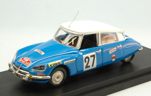 CITROEN DS 21 N.27 14th MONTE CARLO 1970 N.POUDEROUX-R.VINCENT 1:43