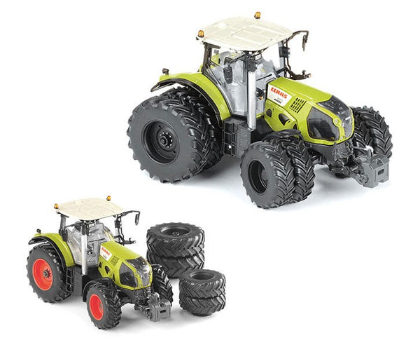 TRATTORE CLAAS AXION 870 WITH DOUBLE WHEELS 1:32