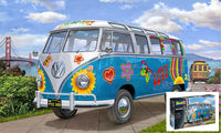 VW T1 SAMBA BUS "FLOWER POWER" KIT 1:24