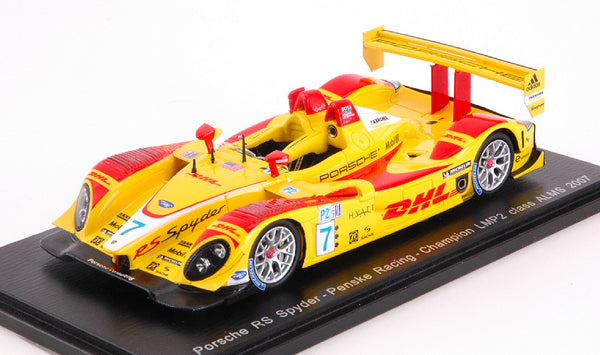 PORSCHE RS SPYDER N.7 CHAMPION LMP2 CLASS ALMS 2007 DUMAS-BERNHARD 1:43