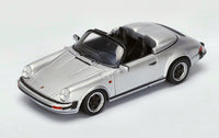 PORSCHE 911 3.2 SPEEDSTER 1989 SILVER 1:43