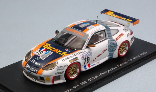 PORSCHE 996 GT3 R N.79 23th LM 2000 J-L.RICCI-R.RICCI-T.PERRIER 1:43