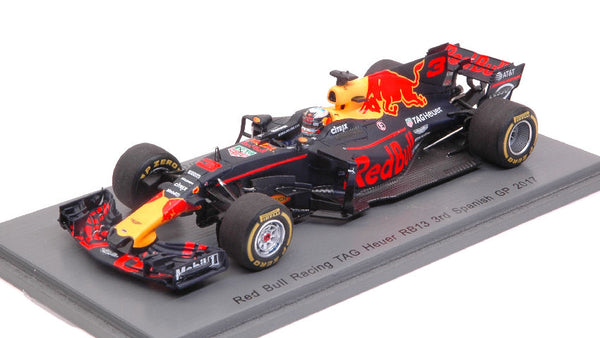 RED BULL TAG HEUER RB13 N.3 D.RICCIARDO SPANISH GP 2017 1:43