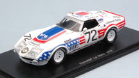 CHEVROLET CORVETTE N.72 DNF LM 1972 J.GREENWOOD-A.CUDINI-B.DARNICHE 1:43