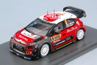 CITROEN C3 WRC N.7 2nd RALLY GERMANY 2017 A.MIKKELSEN-A.JAGER 1:43