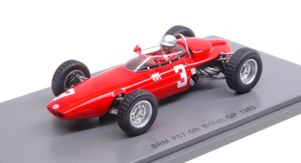 BRM P57 L.BANDINI 1963 N.3 5th GP البريطاني 1:43