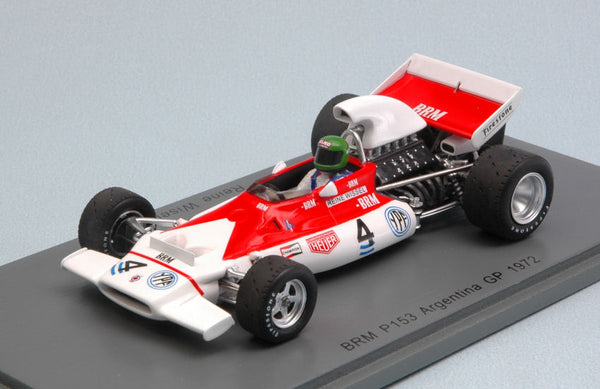 BRM P153 R.WISELL 1972 N.4 متقاعد الأرجنتيني GP 1:43