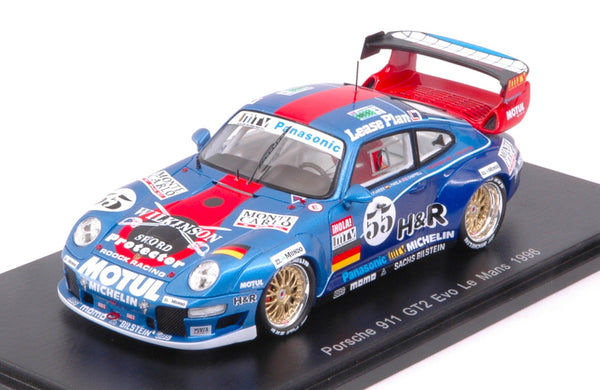 PORSCHE 911 GT2 N.55 DNF LM 1996 J.P.JARIER-J.PAREJA-D.CHAPPEL 1:43