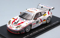 PORSCHE 991 996 GT3-RS N.80 DNF LM 2002 DUMAS-MAASSEN-BERGMEISTER 1:43