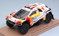 PEUGEOT 2008 DKR N.319 6th DAKAR 2017 K.AL QASSIMI-P.MAIMON 1:43