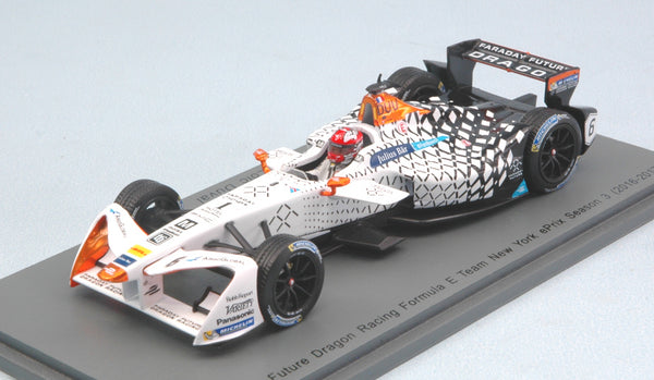 FARADAY FUTURE L.DUVAL 2017 N.6 Rd9 NEW YORK FORMULA "E" 1:43