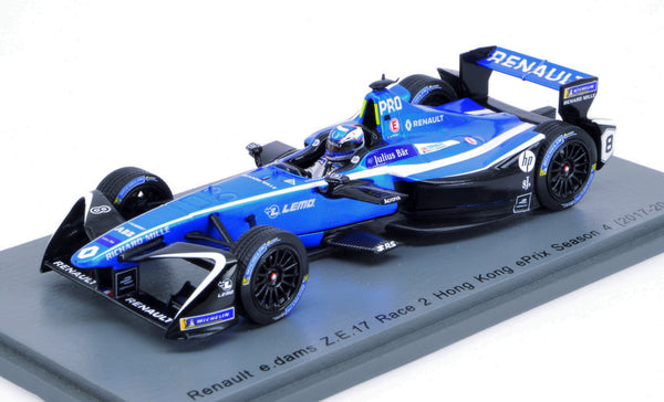 RENAULT N.8 Rd.2 HONG KONG FORMULA E SEASON 4 (2017-2018) N.PROST 1:43