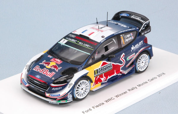 FORD FIESTA WRC N.1 WINNER MONTE CARLO 2018 S.OGIER-J.INGRASSIA 1:43