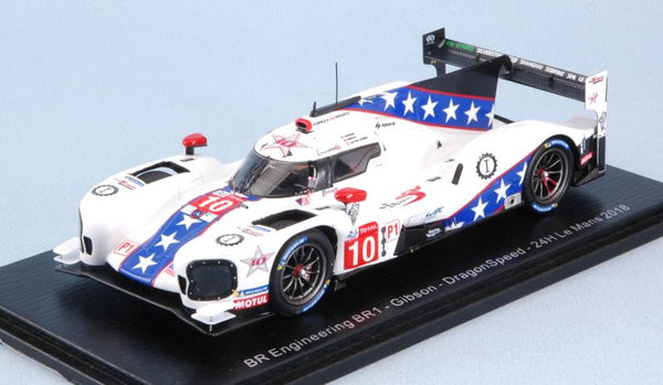 BR ENGINEERING BR1 N.10 DNF LM 2018 H.HEDMAN-B.HANLEY-R.V.DER ZANDE 1:43