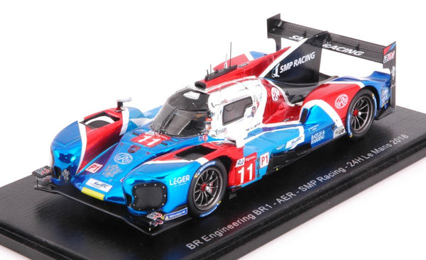 BR ENGINEERING BR1 N.11 DNF LM 2018 V.PETROV-M.ALESHIN-J.BUTTON 1:43