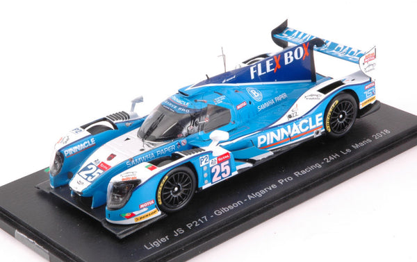 LIGIER JS P217 N.25 DNF LM 2018 M.PATTERSON-A.DE JONG-T.KIM 1:43