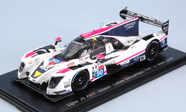 LIGIER JS P217 N.50 35th LM 2018 E.CREED-R.RICCI-T.DAGONEAU 1:43