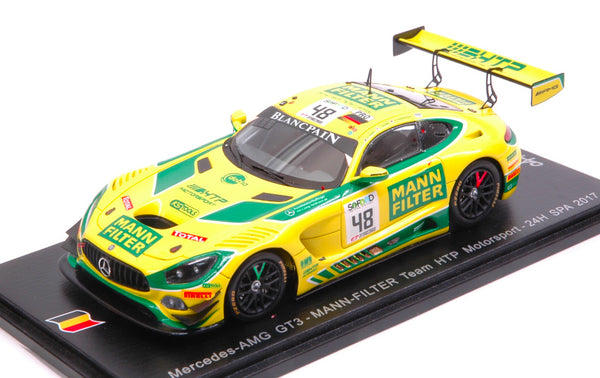 MERCEDES GT3 N.48 NC 24H SPA 2017 DONTJE-ASSENHEIMER-HEYER 1:43