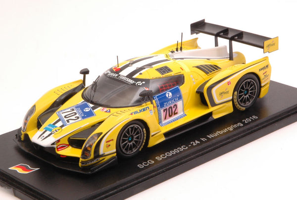 SCG N.702 24 H NURBURGRING 2016 MUTSCH-WESTPHAL-SIMONSEN-LASER 1:43