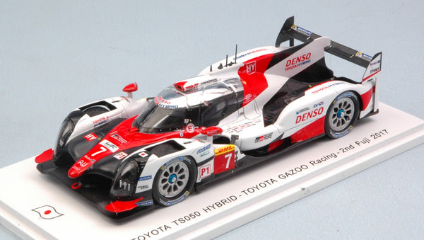 TOYOTA TS50 HYBRID N.7 2ND FUJI 2017 CONVAY-KOBAYASHI-LOPEZ 1:43