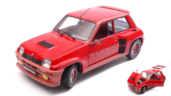RENAULT R5 TURBO 1 1982 RED 1:18