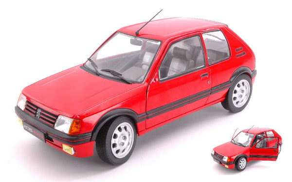 PEUGEOT 205 GTI 1.9 PHASE 1 RED 1:18