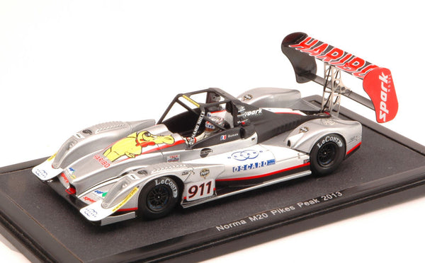 NORMA M20 N.911 RETIRED PIKES PEAK 2013 R.DUMAS WITH PILOTE 1:43