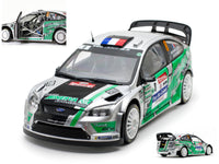 FORD FOCUS RS N.8 RALLY TOUQUET 2012 J-C.BEAUBELIQUE-C.HUGONNOT 1:18