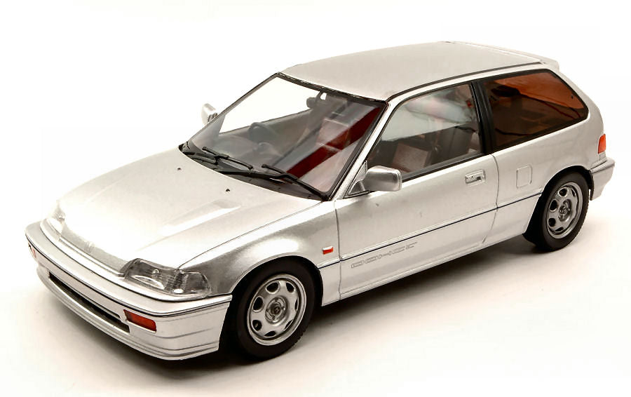 HONDA CIVIC EF3 SI 1987 SILVER 1:18