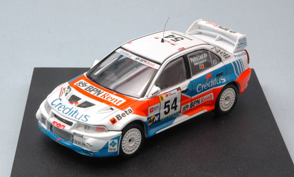 MITSUBISHI LANCER EVO VI N.54 RET.R.PORTUGAL 2000 P.LEAL-R.CASSAMO 1:43