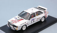 AUDI QUATTRO N.14 RETIRED RAC RALLY 1984 N.HARRIS-M.WILSON 1:43