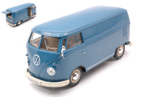 VW T1 PANEL VAN 1963 PASTEL BLUE 1:24