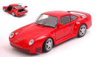 PORSCHE 959 RED 1:24