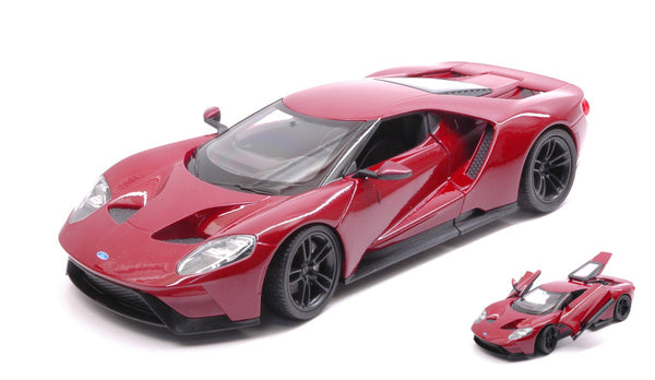 FORD GT 2017 METALLIC RED 1:24