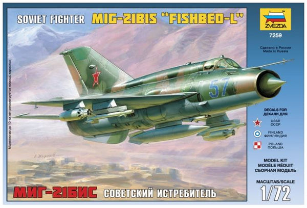 MIG-21 BIS FISHBED-L KIT 1:72