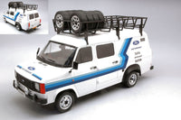 FORD TRANSIT MK II TEAM FORD WITH ROOF ACCESSORIES 1:18