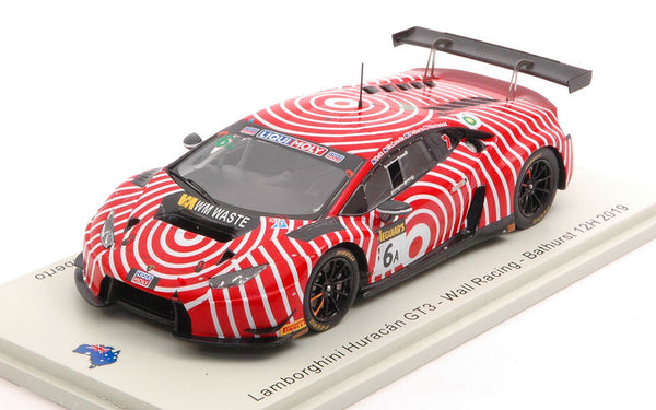 لامبورغيني هوراكان GT3 N.6 12 H باثورست 2019 DEITZ-WESTWOOD-D'ALB.1:43