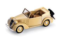 FIAT 1100 (508C) CABRIOLET COLONIALE 1937 BEIGE 1:43