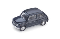 FIAT 600D TRASFORMABILE CHIUSA 1960 BLEU SCURO 456 1:43